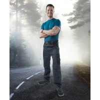 Waist trousers ARDON®4TECH 02 grey-black Gray