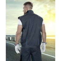 Vest ARDON®4TECH 05 gray-black - BACK-UP Gray