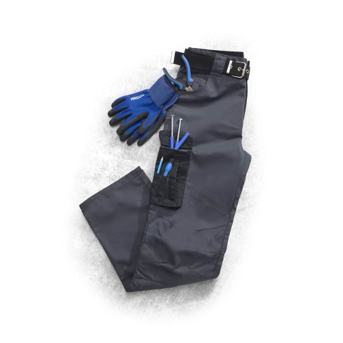 Waist pants ARDON®4TECH gray-black, extended Gray