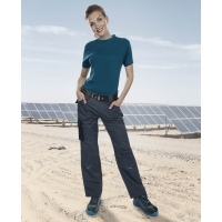 Women's trousers to the waist ARDON®4TECH 02 grey-black, 164-172 Gray