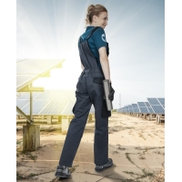 Dámske nohavice s náprsenkou  ARDON®4TECH 03 sivo-čierne, 164-172 36 