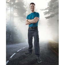 Nohavice do pása ARDON®4TECH sivo-čierne, skrátené