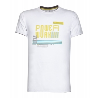 Tričko ARDON®4TECH powerwork biele 3XL 