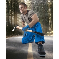 Waist pants ARDON®4TECH blue-black, extended Blue