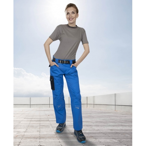 Women's trousers to the waist ARDON®4TECH 02 blue-black, 164-172 Blue