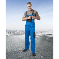 Pants with bib ARDON®4TECH 03 blue-black, shortened Blue