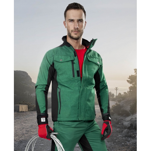 ARDON®PRE100 soft. jacket green-black