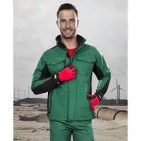 ARDON®PRE100  soft. bunda zeleno-čierna