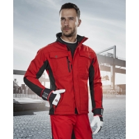 ARDON®PRE100  soft. bunda červeno-čierna