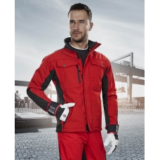 ARDON®PRE100  soft. bunda červeno-čierna