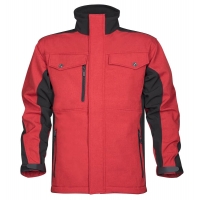 ARDON®PRE100  soft. bunda červeno-čierna