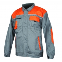 Blouse ARDON®2STRONG gray-orange Gray