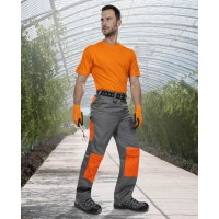 Waist trousers ARDON®2STRONG 02 grey-orange Gray