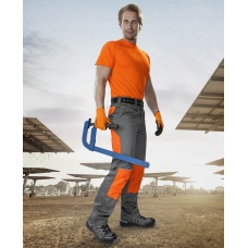 Nohavice do pása ARDON®2STRONG 02 sivo-oranžové