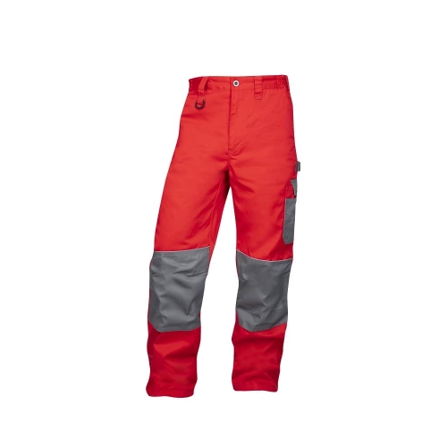 Nohavice do pása ARDON®2STRONG červeno-sivé