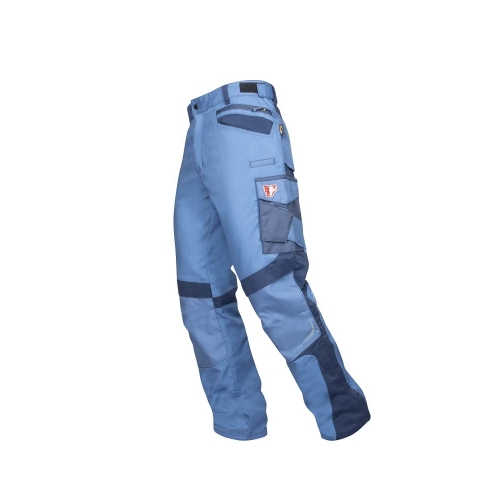 Waist pants ARDON®R8ED+ blue, shortened Blue