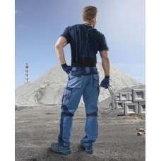 Pants with bib ARDON®R8ED+ blue, shortened Blue