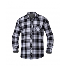 Košeľa ARDON®OPTIFLANNELS čierna