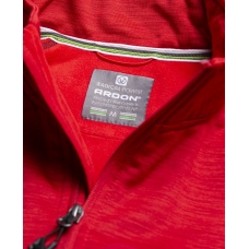 Breeffidry melange children's sweatshirt ARDON red Red