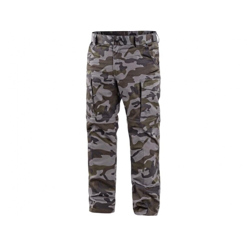 Nohavice CXS CAMO, pánske, maskáčové, s odopínacími nohavicami, veľ. 