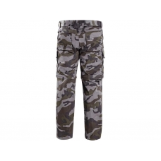 Nohavice CXS CAMO, pánske, maskáčové, s odopínacími nohavicami, veľ. 
