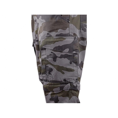 Nohavice CXS CAMO, pánske, maskáčové, s odopínacími nohavicami, veľ. 