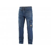 Nohavice jeans CXS ALBI, pánske, modré, veľ. 