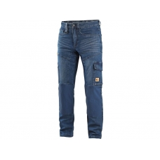 Nohavice jeans CXS ALBI, pánske, modré, veľ. 