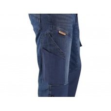 Nohavice jeans CXS ALBI, pánske, modré