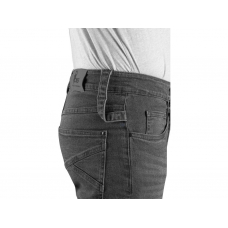 Nohavice jeans CXS ALBI, pánske, sivé