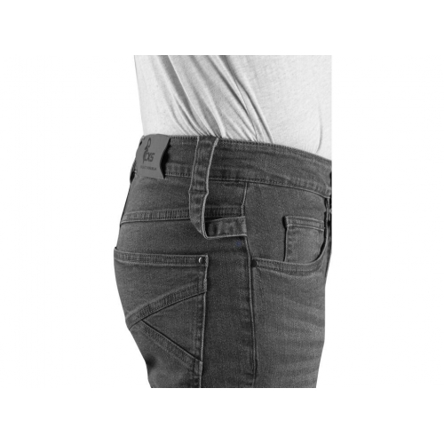 Nohavice jeans CXS ALBI, pánske, sivé, veľ. 