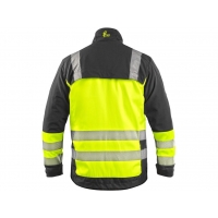 Blúza CXS NAOS, pánska, čierno-žltá Hi-Vis, reflexné pruhy, veľ. 