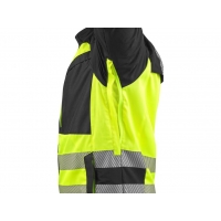 Blúza CXS NAOS, pánska, čierno-žltá Hi-Vis, reflexné pruhy, veľ. 
