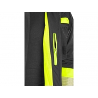 Blúza CXS NAOS, pánska, čierno-žltá Hi-Vis, reflexné pruhy, veľ. 