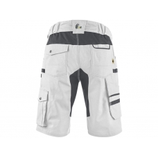 Kraťasy CXS STRETCH pánske, bielo-sivé, veľ. 
