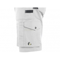 Kraťasy CXS STRETCH pánske, bielo-sivé