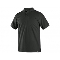 Polo shirt with short sleeves MICHAEL, black