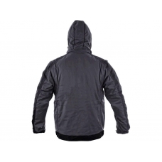 Bunda CXS IRVINE, zimná, pánska, sivo-čierna, veľ. 