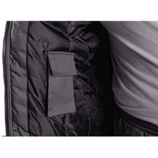 Bunda CXS IRVINE, zimná, pánska, sivo-čierna, veľ. 