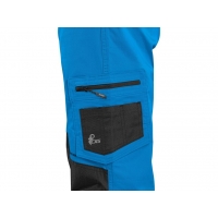 Nohavice CXS SOLIS FLEX, pánske, modro-čierne, veľ. 