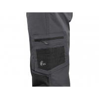 Nohavice CXS SOLIS FLEX, pánske, sivo-čierne