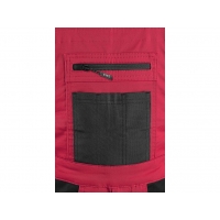 Záhradníky CXS SOLIS FLEX, pánske, červeno-čierne, veľ. 