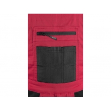 Záhradníky CXS SOLIS FLEX, pánske, červeno-čierne, veľ. 