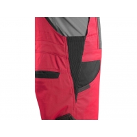 Záhradníky CXS SOLIS FLEX, pánske, červeno-čierne, veľ. 