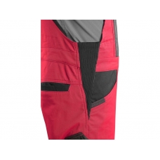 Záhradníky CXS SOLIS FLEX, pánske, červeno-čierne, veľ. 