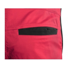 Záhradníky CXS SOLIS FLEX, pánske, červeno-čierne, veľ. 