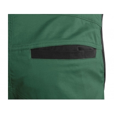 Záhradníky CXS SOLIS FLEX, pánske, zeleno-čierne, veľ. 