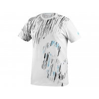 Tričko CXS SPORTY COOL, krátky rukáv, biele, veľ. 