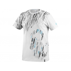 Tričko CXS SPORTY COOL, krátky rukáv, biele, veľ. 