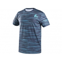 Tričko CXS SPORTY COOL, krátky rukáv, modré, veľ. 